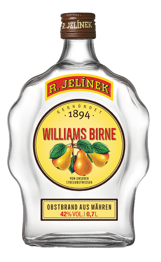 R.JELINEK Williams Birne Obstbrand (Pear Brandy) 42% Vol. 0,7l