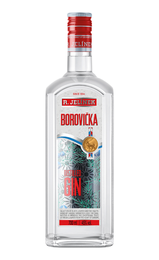 R.JELINEK Borovička (DistilIed Gin) 45% Vol. 0,7l