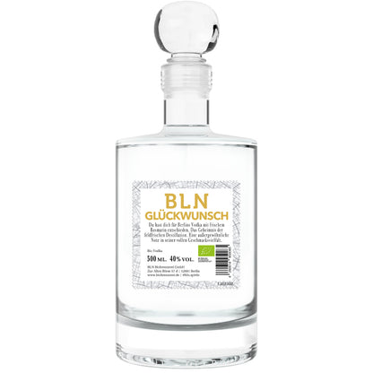 BLN BIO VODKA, 40 % 500 ml